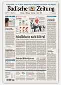 Busses Waldschänke in der Badische Zeitung